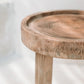 Table d’appoint en bois de suar naturel 35x35x30 cm