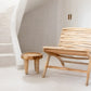 Table d’appoint en bois de suar naturel 35x35x30 cm