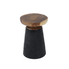 Table d’appoint en bois de suar naturel 40x40 cm