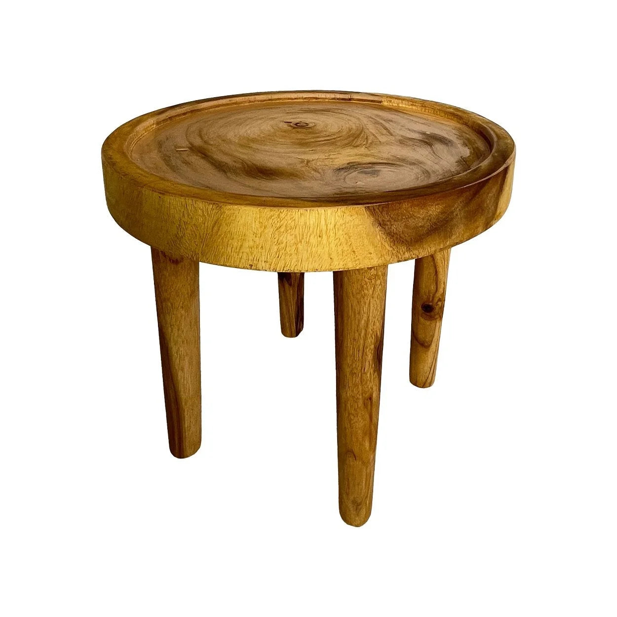 Table d’appoint en bois de suar naturel 40x40x35 cm