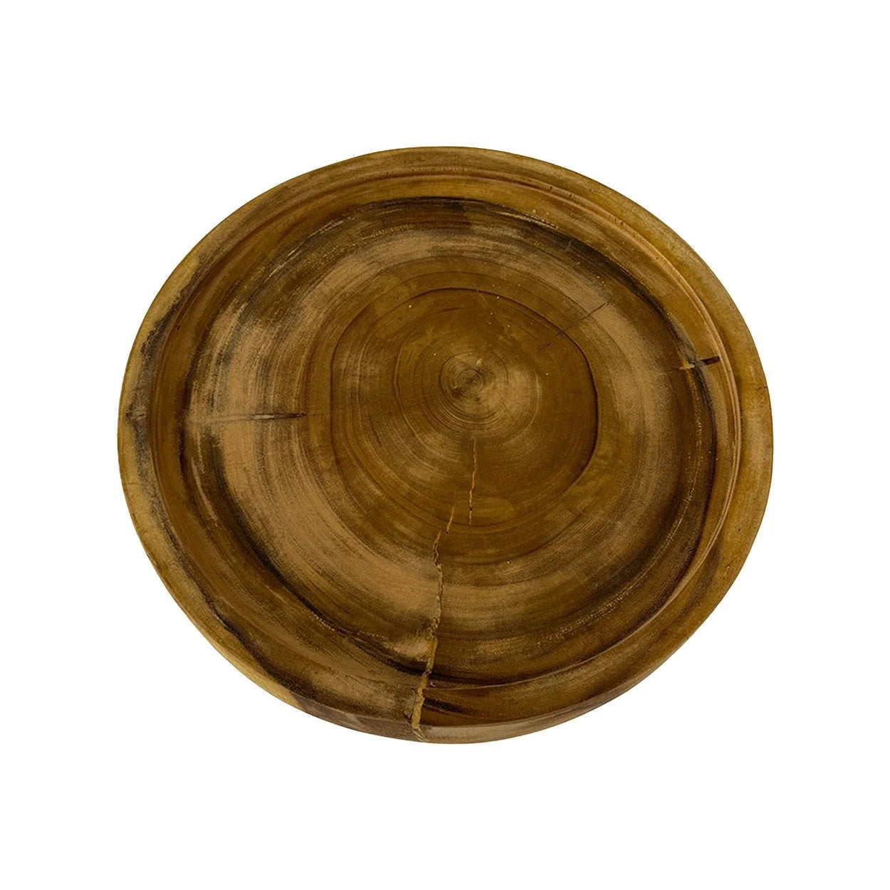 Table d’appoint en bois de suar naturel 40x40x35 cm
