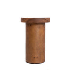 Table d’appoint en bois de Suar naturel 45x30 cm