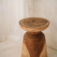 Table d’appoint en bois de suar naturel 45x35 cm