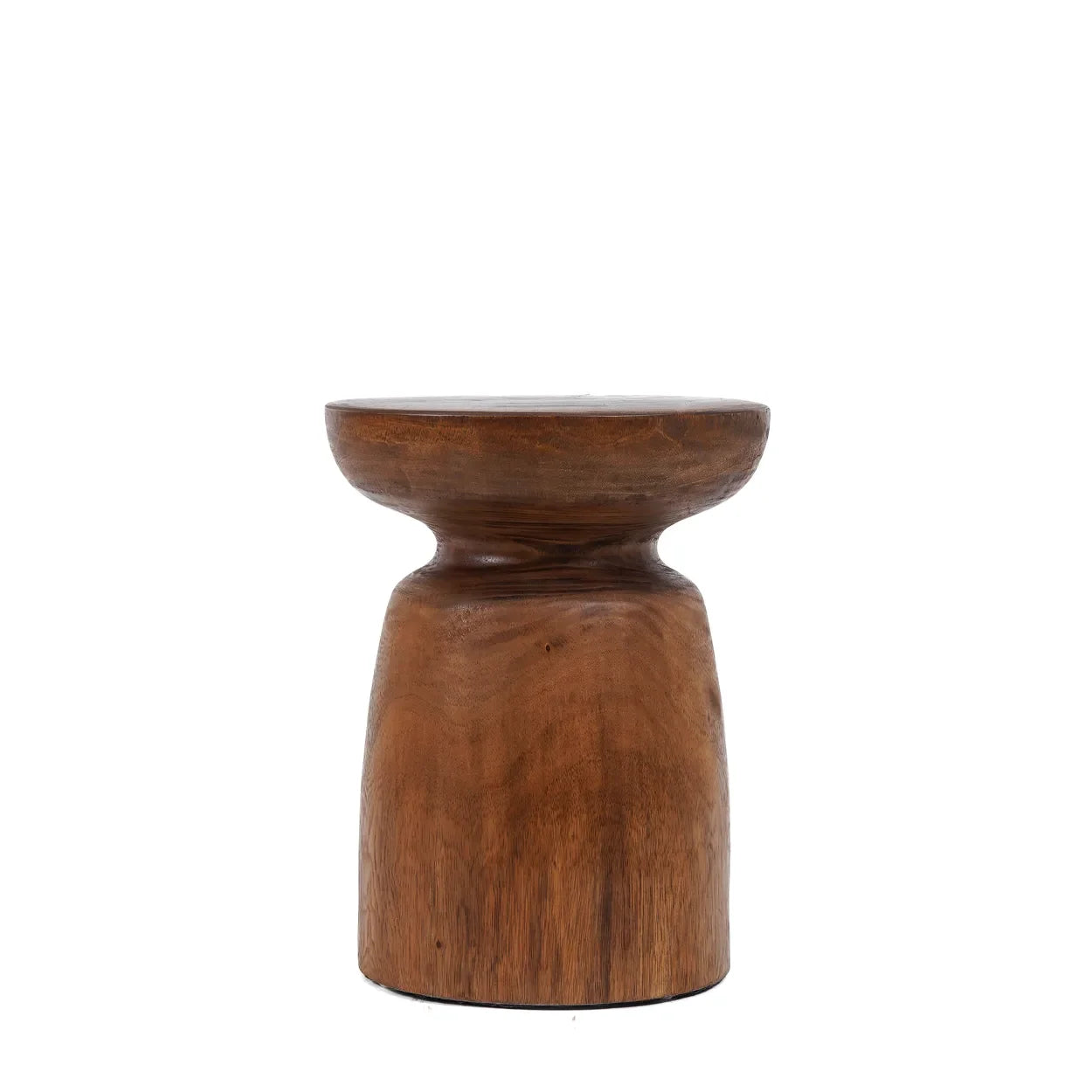 Table d’appoint en bois de suar naturel 45x35 cm