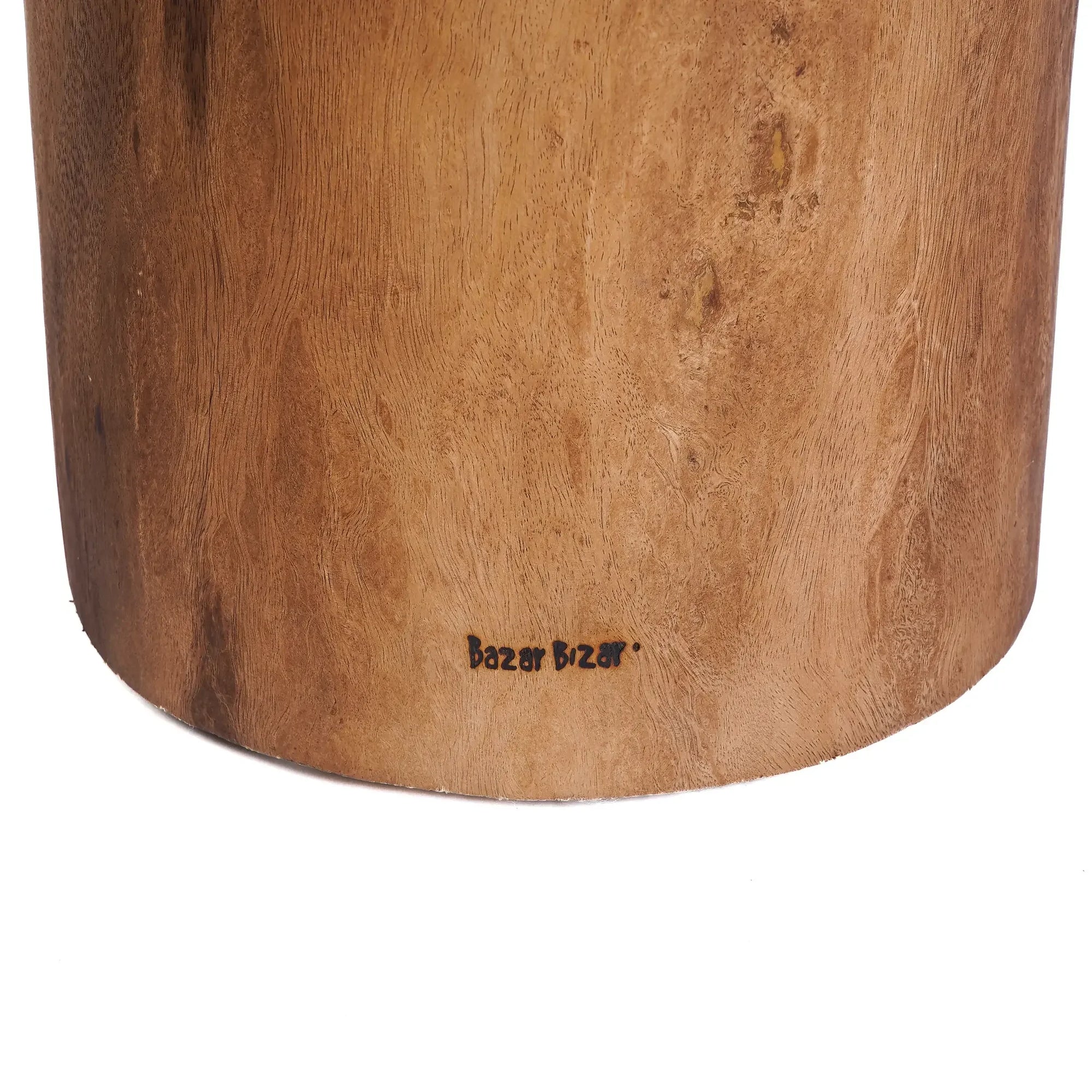 Table d’appoint en bois de suar naturel 60x60 cm