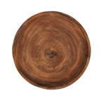 Table d’appoint en bois de suar naturel 60x60 cm