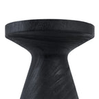 Table d’appoint en bois de suar noir 40x40 cm