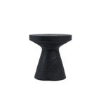 Table d’appoint en bois de suar noir 40x40 cm