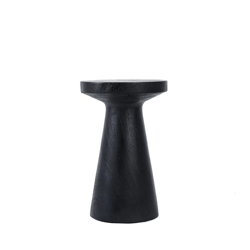 Table d'appoint en bois de suar noir 40x60 cm