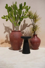 Table d’appoint en bois de suar noir 40x60 cm