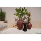 Table d’appoint en bois de suar noir 40x60 cm