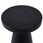 Table d’appoint en bois de suar noir 40x60 cm