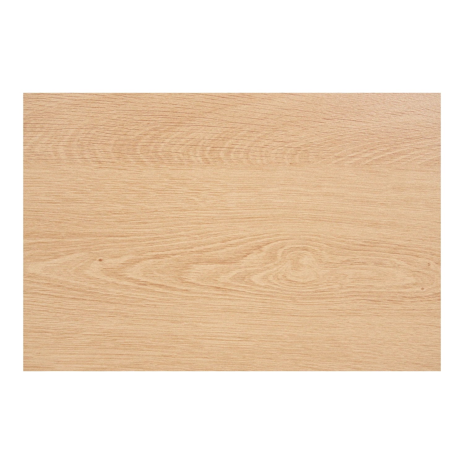 Table d’appoint en pin et MDF naturelle 2 portes 45x50 cm