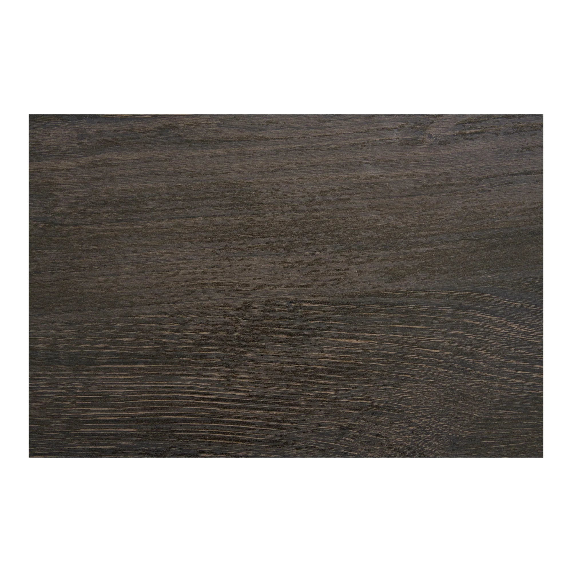 Table d’appoint ronde en MDF brun foncé ø48x45 cm