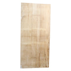 Table pliante en bois recyclé clair à grain visible, 165x75 cm