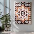 Tableau mosaïque marocaine en situation