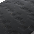 Plateau de skate en caoutchouc noir texturé diamant 40x25 cm
