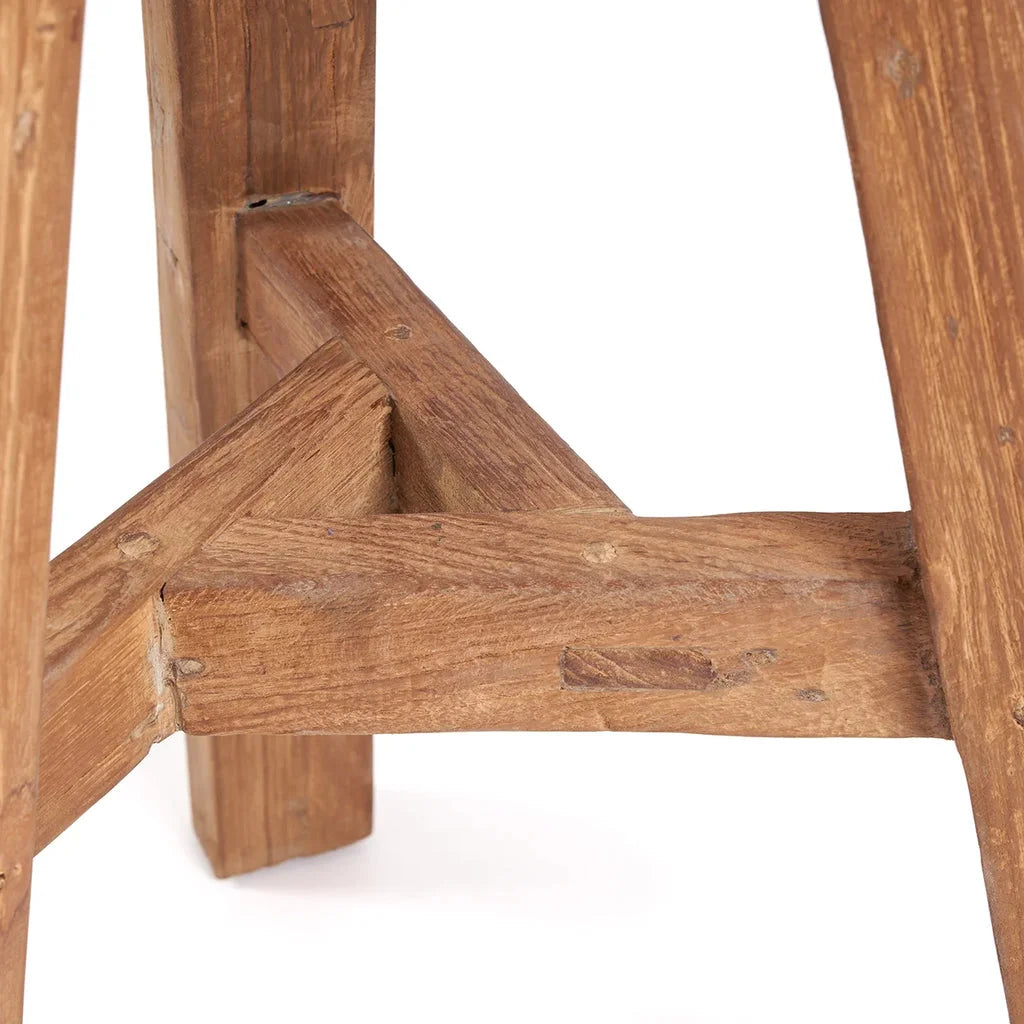 Structure de support en bois pour le pied de bar Fusuma extérieur