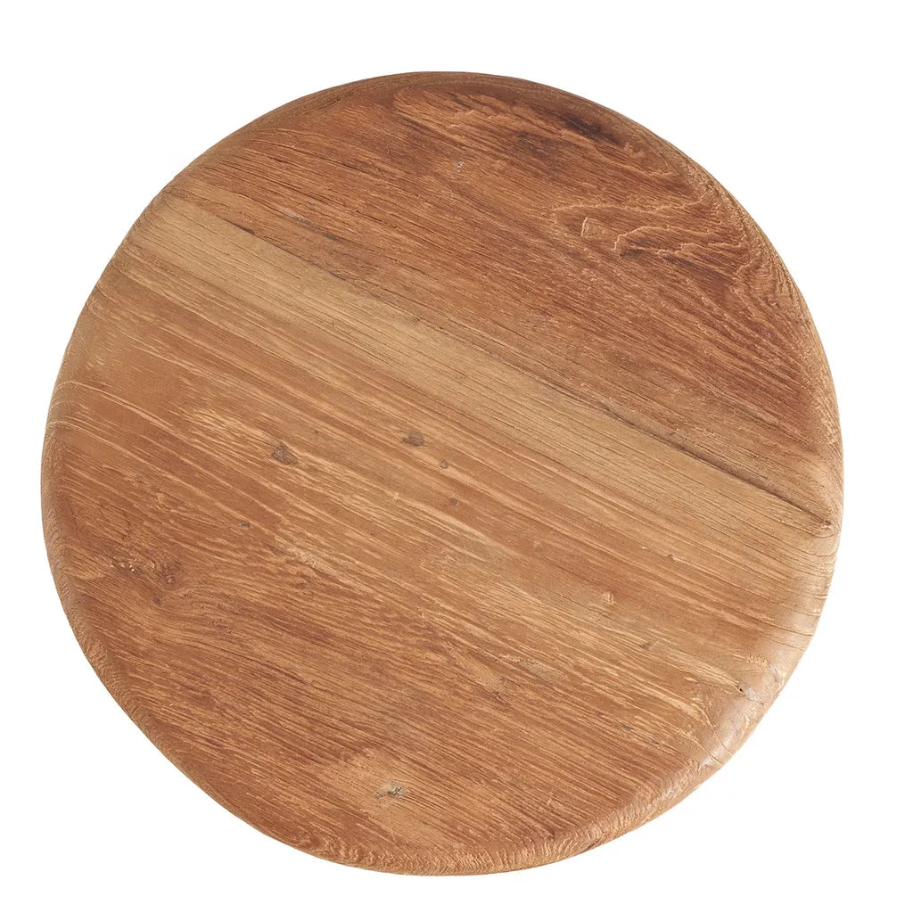 Table en bois rond pour le tabouret de bar Fusuma Extérieur