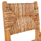 Dossier de chaise tissé pour le tabouret de bar Puquta Naturel intérieur