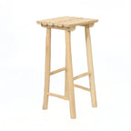 Tabouret de bar en bois naturel Le tabouret de bar The Island Naturel
