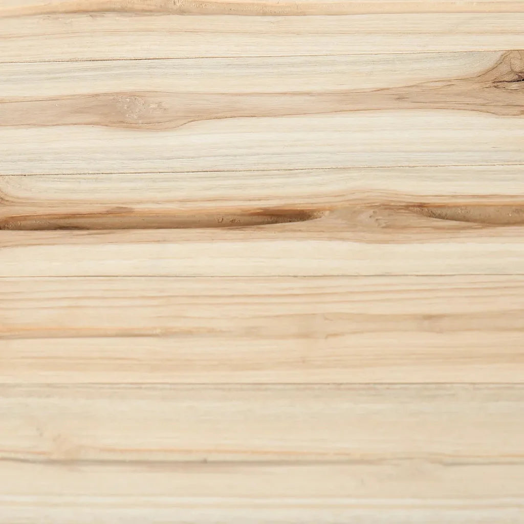 Planches de bois clair pour le tabouret de bar The Island Naturel