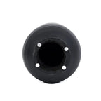 Vase sphérique noir avec quatre points blancs, modèle Le Tabouret Buntuk Noir