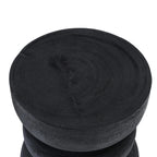 Tabouret en bois noir Le Tabouret Cincin Noir pour décoration intérieure moderne