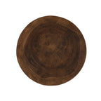 Bol en bois rond naturel pour le produit Le Tabouret Ezili Naturel