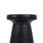 Pedestal en bois noir Le Tabouret Gagang pour décoration intérieure