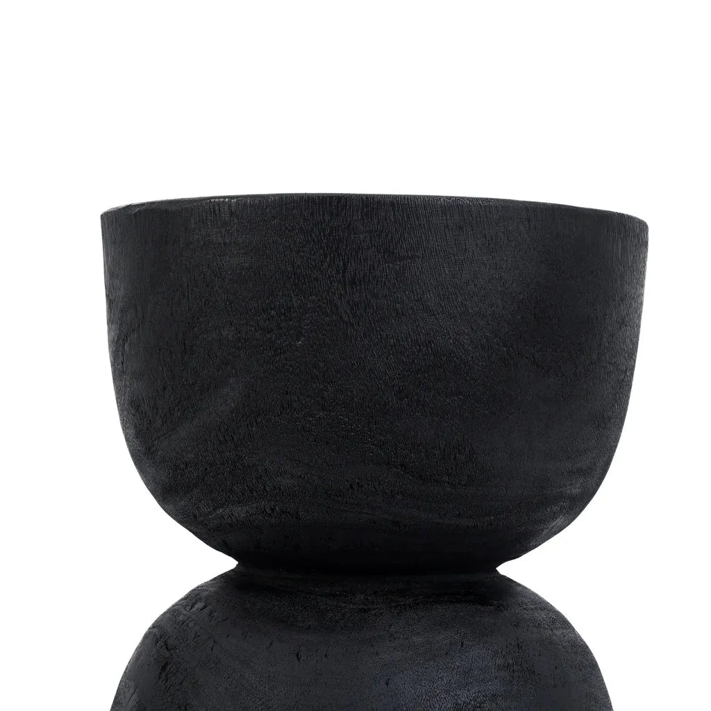 Bol en texture noire pour Le Tabouret de Montréal - Noir