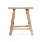 Tabouret en bois naturel Le tabouret Oriki Naturel pour décoration intérieure