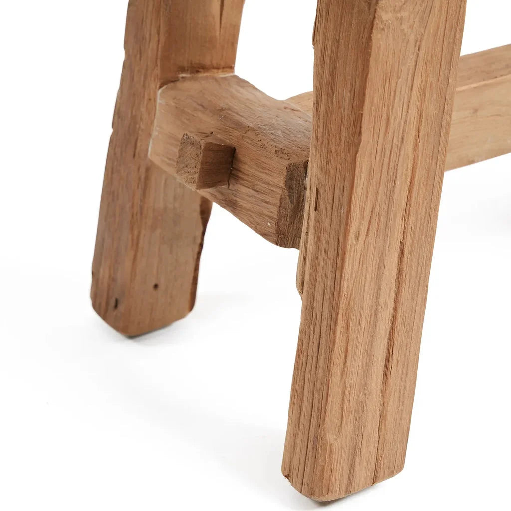 Pieds de tabouret en bois brut pour le modèle Le tabouret Shoji Naturel L