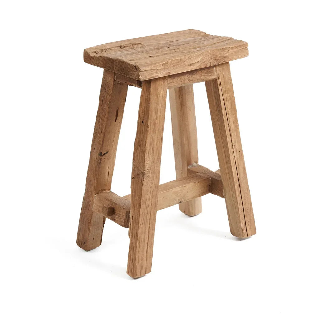 Tabouret en bois rustique Le tabouret Shoji Naturel L pour décoration intérieure