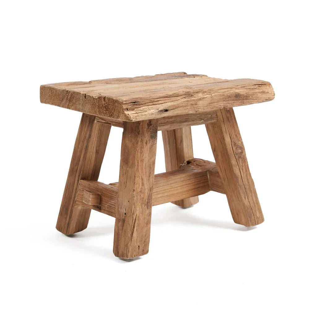 Tabouret en bois rustique Le tabouret Shoji Naturel S pour décoration intérieure