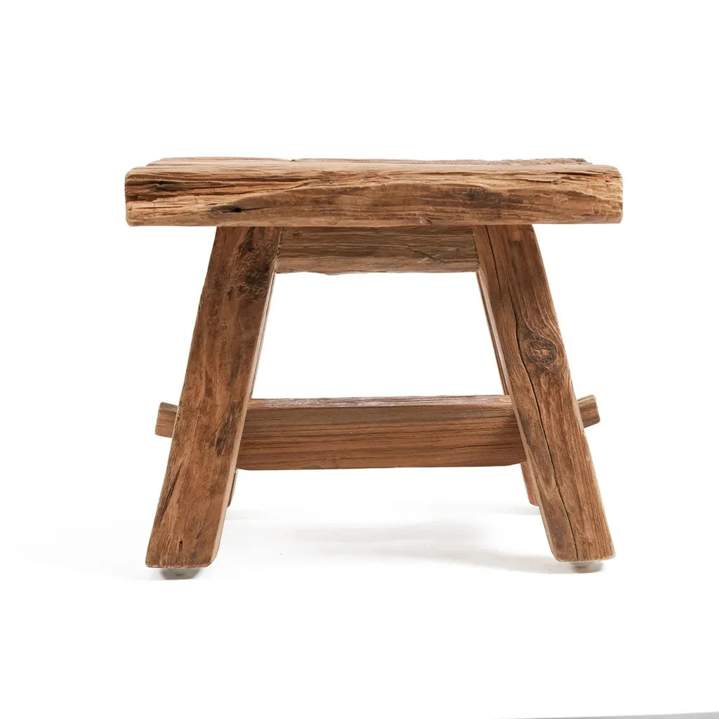 Tabouret en bois rustique Le tabouret Shoji Naturel S pour décoration intérieure