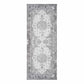 Tapis de couloir persan noir blanc 80x200 cm