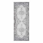 Tapis de couloir persan noir blanc 80x200 cm