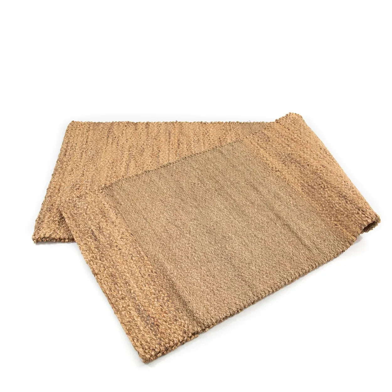 Deux tapis en jonc de mer naturel de style bohème 280x175 cm