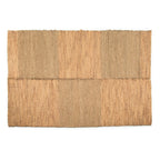 Tapis en jonc de mer naturel 280x175 cm style bohème, rectangulaire et texturé