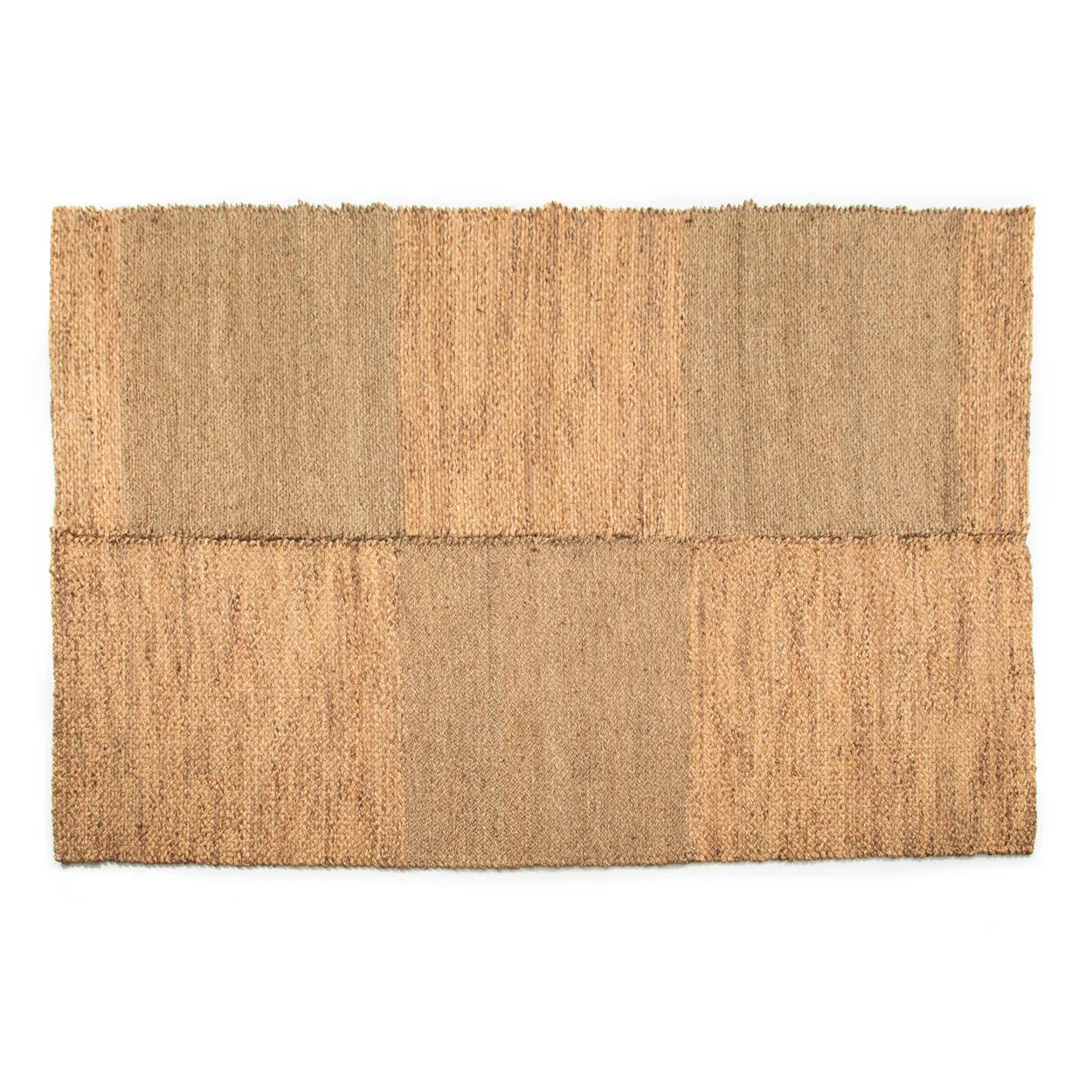 Tapis en jonc de mer naturel 280x175 cm style bohème, rectangulaire et texturé