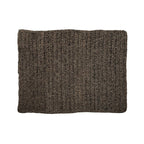 Tapis en jonc de mer naturel rectangle brun 180x240 cm pour décoration intérieure