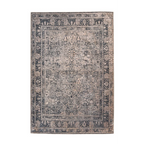 Tapis traditionnel déchiré en gris et noir, Faye 900 Multi / Schwarz 190cm x 290cm