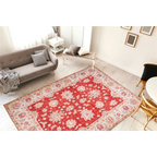 Tapis floral traditionnel rouge et beige Faye 600 Rot 230cm x 330cm