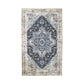 Tapis persan bleu polyester 160x230 cm rectangulaire