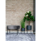 Tapis persan rectangulaire noir et blanc 160x230 cm