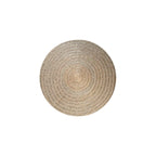 Tapis rond en jonc de mer naturel 100 cm style bohème