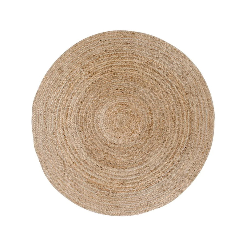 Tapis rond en jute tressée – Ø120 cm
