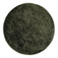 Tapis rond vert en polyester Ø160 cm
