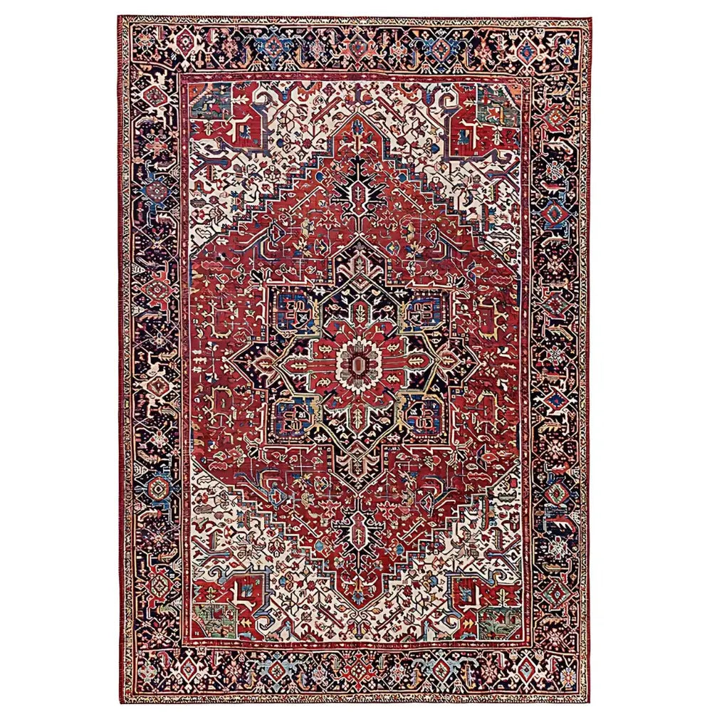  Tapis rouge oriental, première variante.